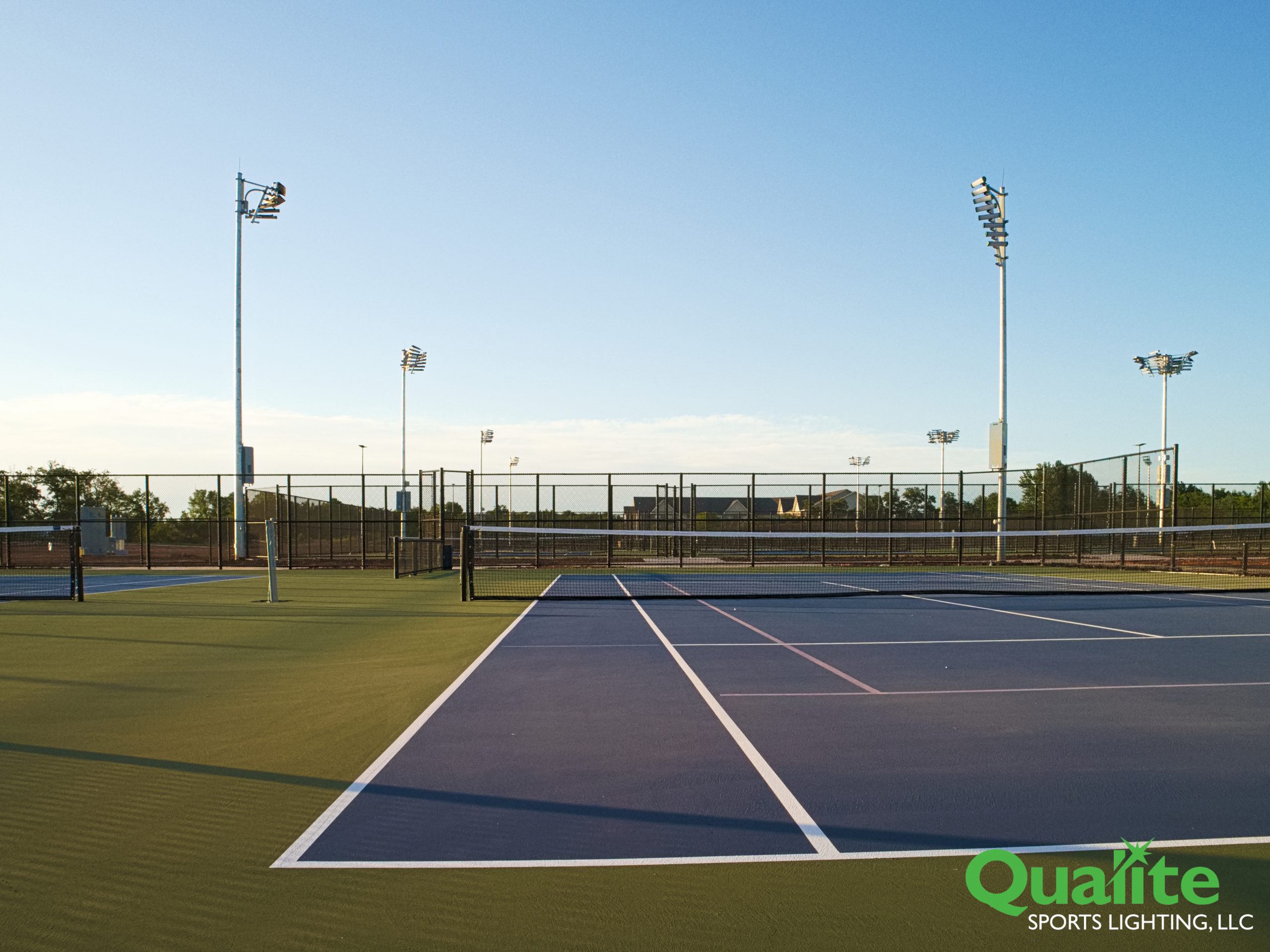 Edmond Center Court Qualite Sports Lighting