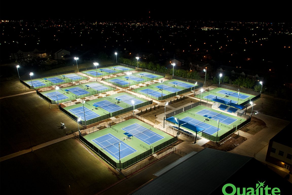 Sports Lighting LED Floodlighting by Qualite