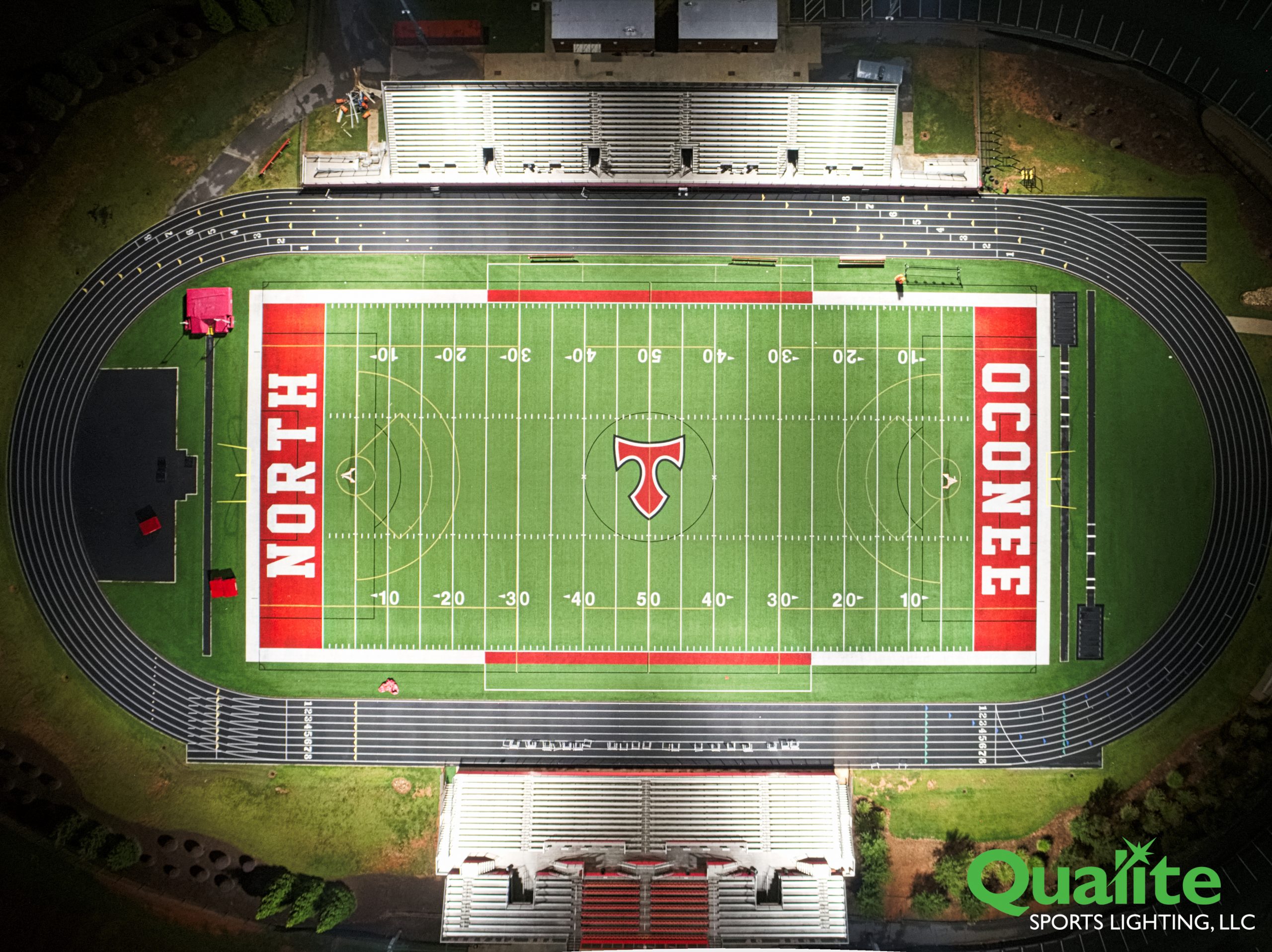 North Oconee High School Qualite Sports Lighting