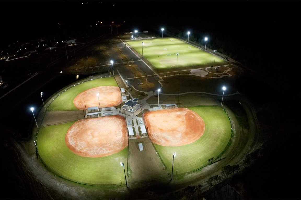 Sports Lighting LED Floodlighting by Qualite
